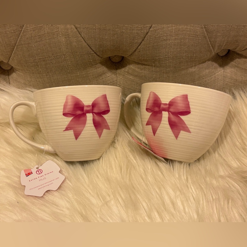 🎀Set of two bow cups🎀